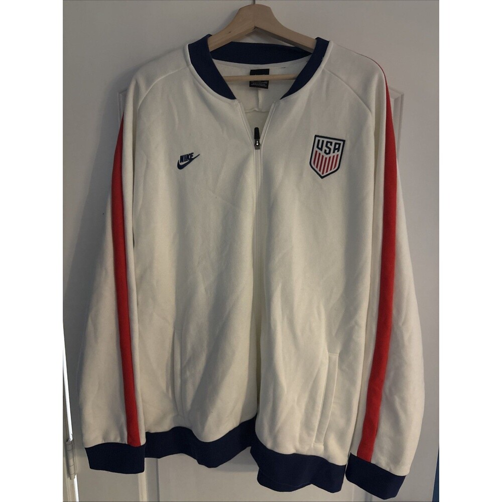 Nike Mens Usa Olympics Sweatshirt Xxl Zipup